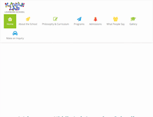 Tablet Screenshot of kiddielablearningschool.com